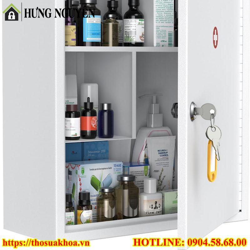Hướng Dẫn Mở Khóa Tủ Thuốc Gia Đình hoặc Tủ Y Tế Khẩn Cấp
