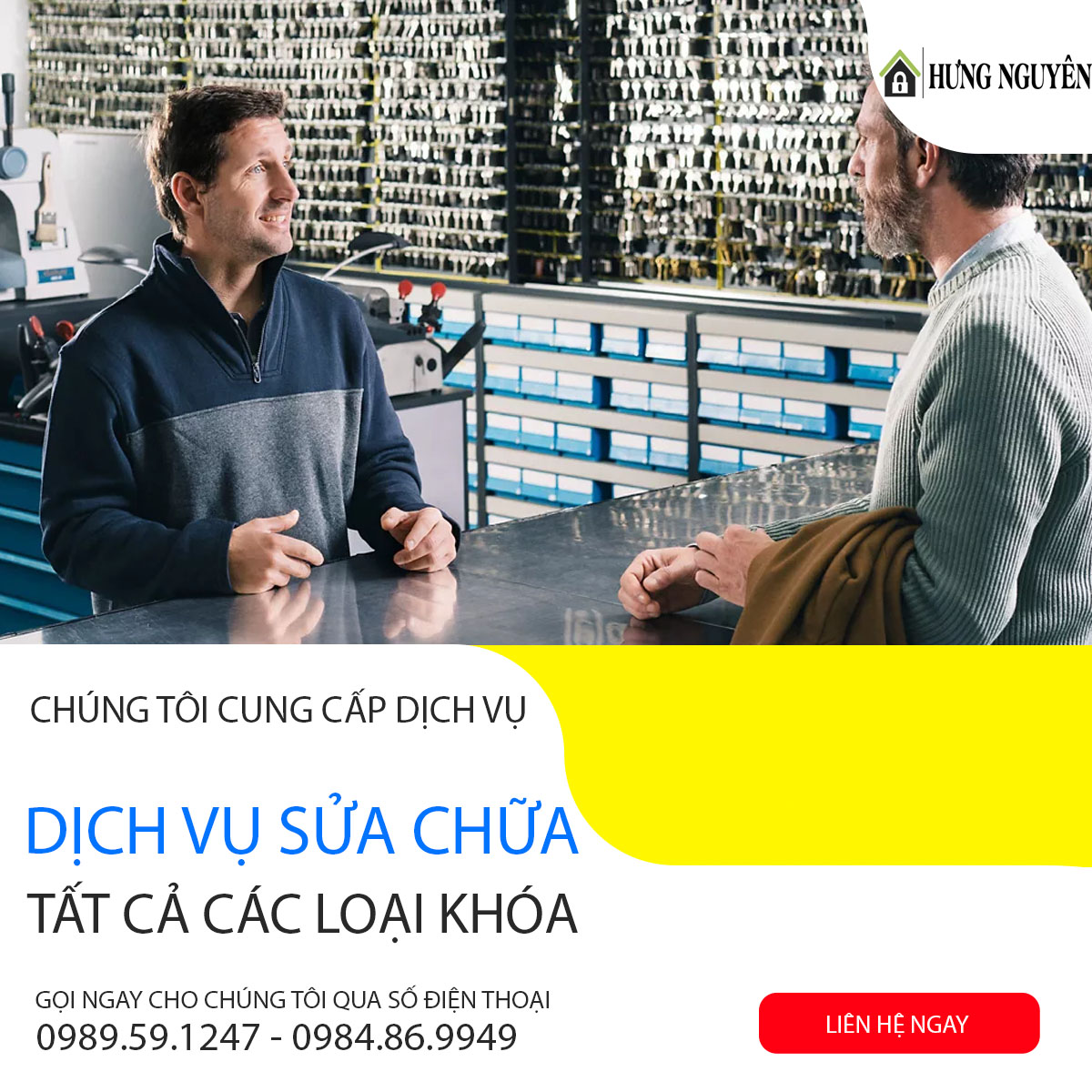 Cửa hàng sửa khóa hiện đại uy tín nhất Phường Bàn Cờ TPHCM