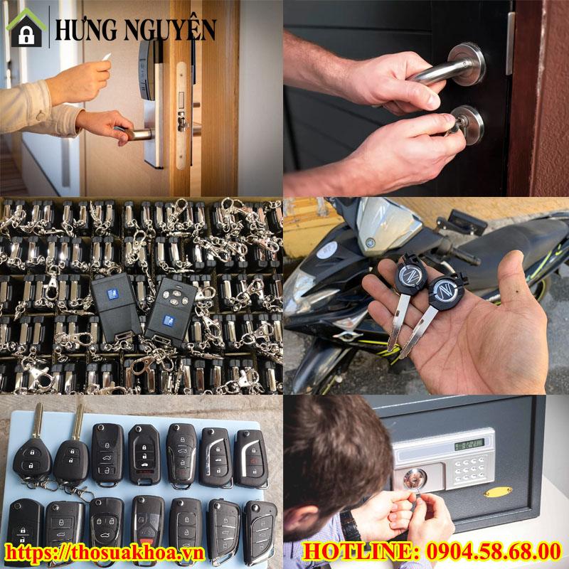 Các dịch vụ sửa khóa tại nhà