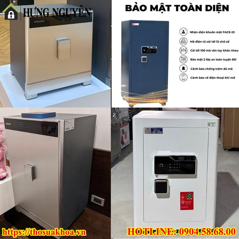 Két sắt của tương lai nhận diện khuôn mặt
