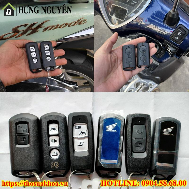 Làm lại chìa khóa thông minh xe máy