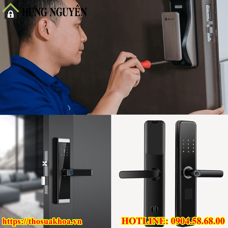 Lắp đặt mới và sửa khóa điện tử