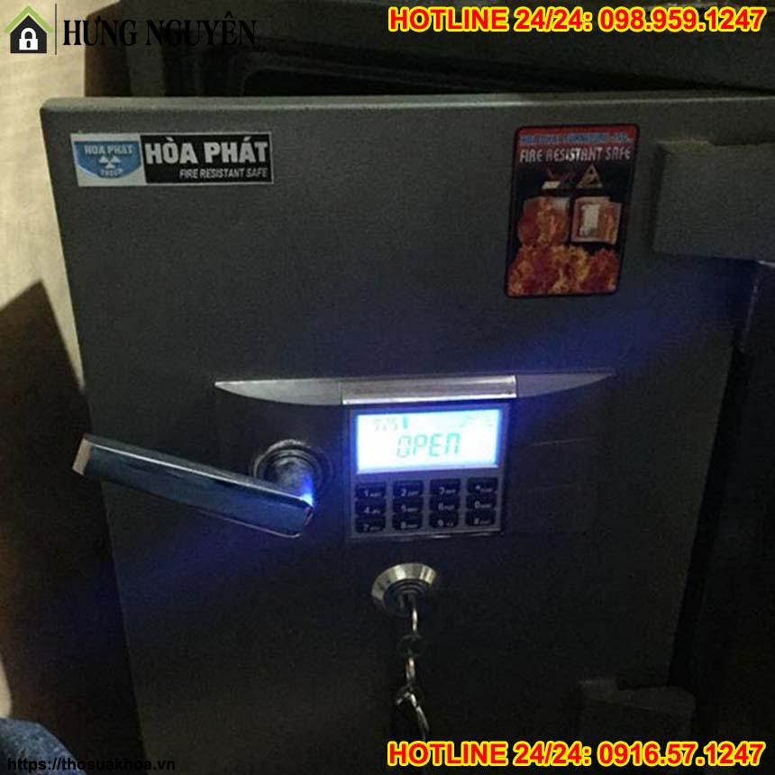 mở két sắt