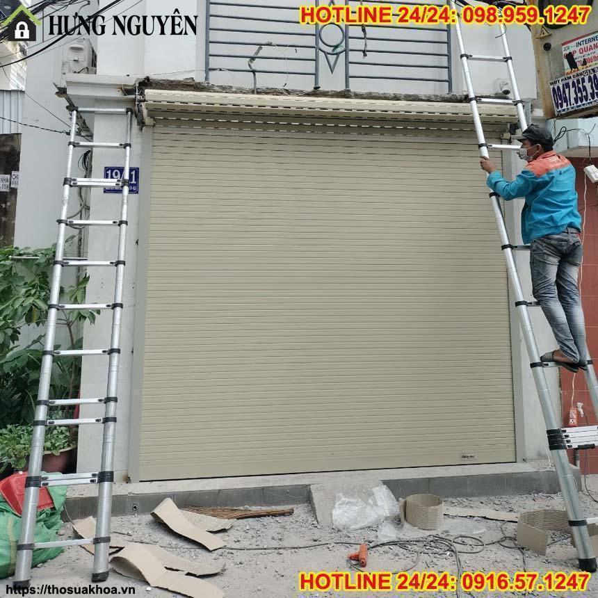 Sửa cửa cuốn cho Shop Thời trang