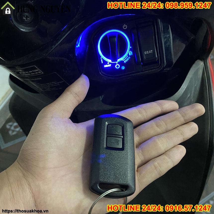 Cách đánh chìa khóa xe Air Blade