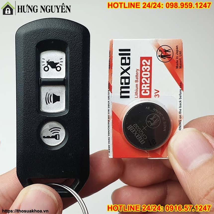 Hướng dẫn cách thay pin chìa khóa Smartkey Air Blade