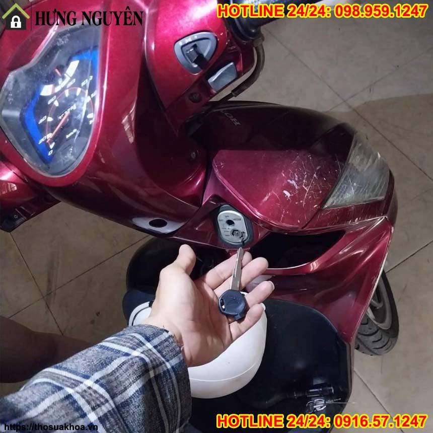 Khóa Xe Vision gãy ngậm chìa