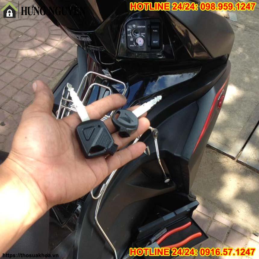 Mất hết chìa khóa xe Air Blade
