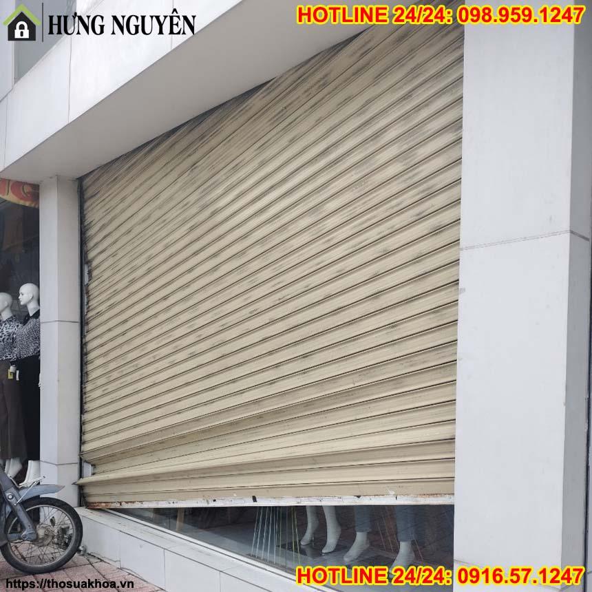 Sửa cửa cuốn cho Kiot