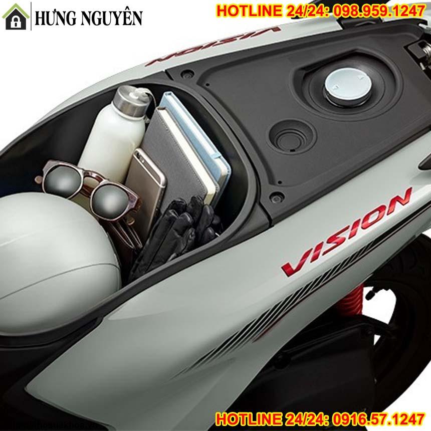 Cách mở cốp xe vision khi mất chìa khóa