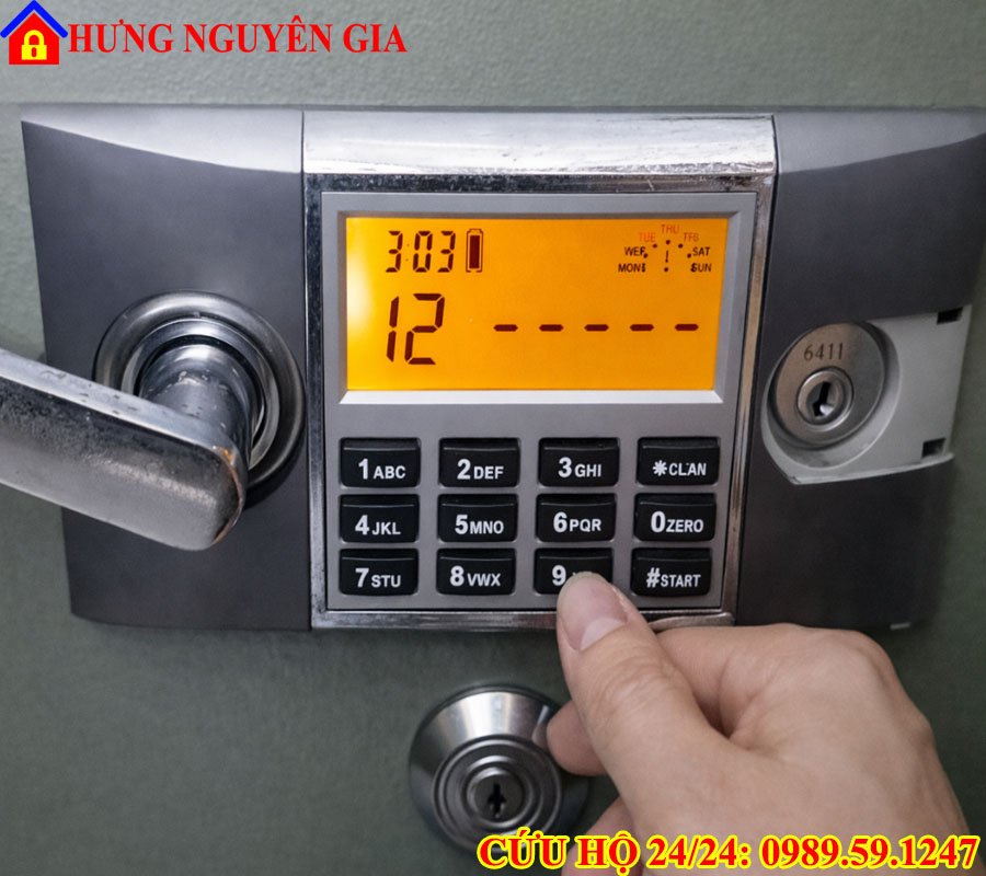 Cách mở két sắt khi quên mật khẩu (Mã số)