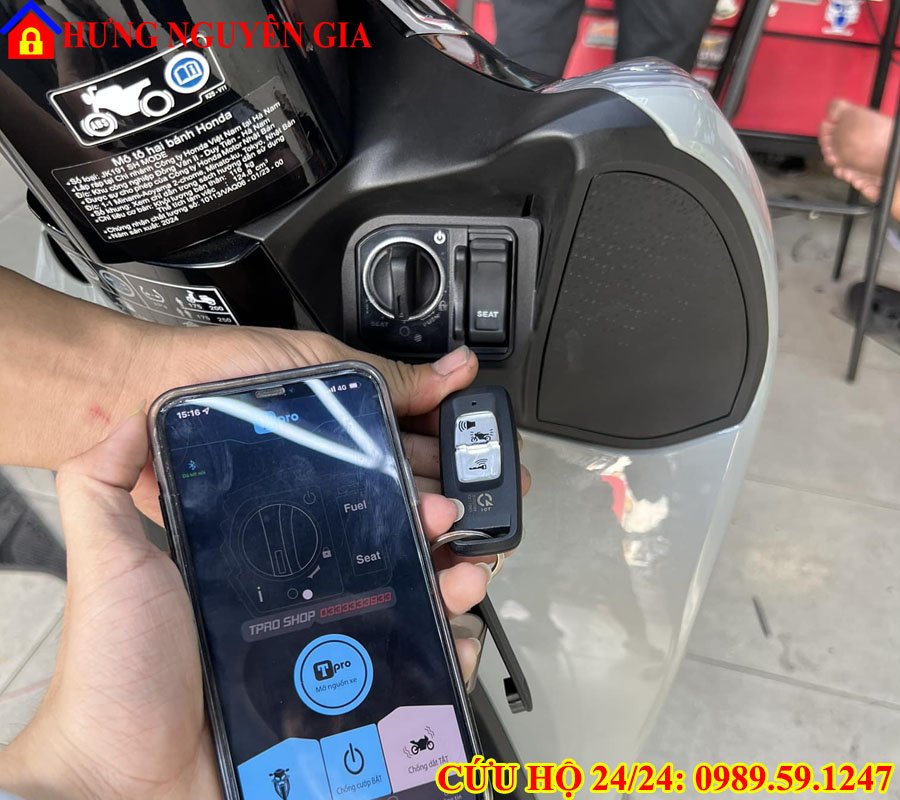 tắt chống dắt smartkey