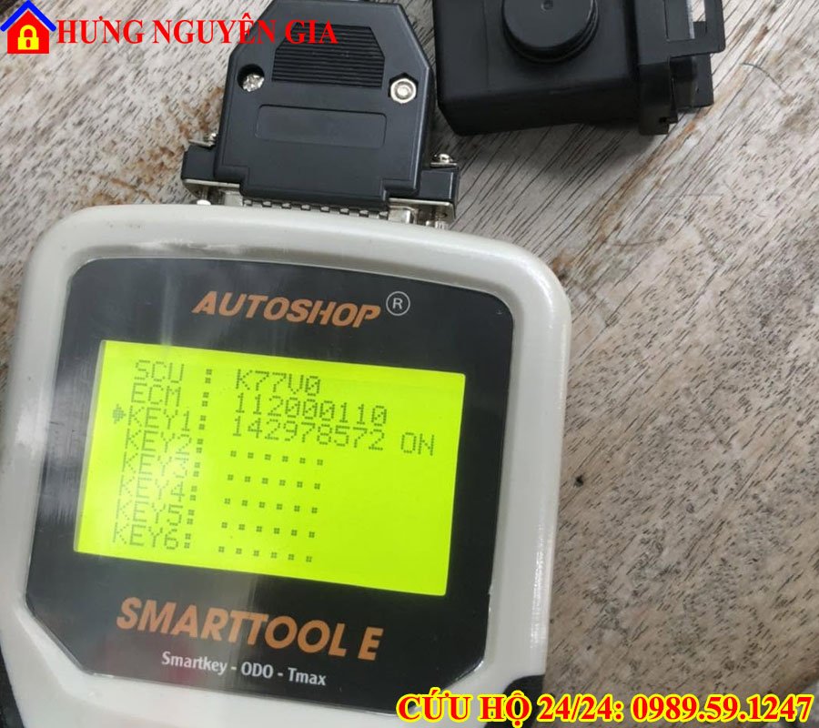 đèn báo smartkey nhấp nháy