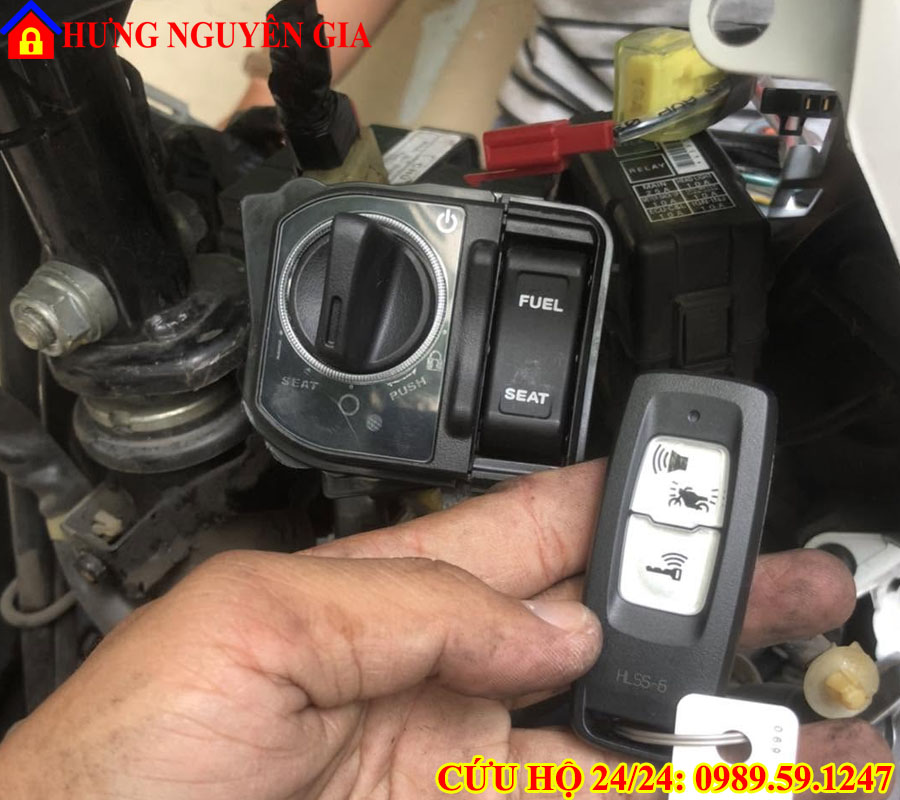 núm smartkey bị kẹt